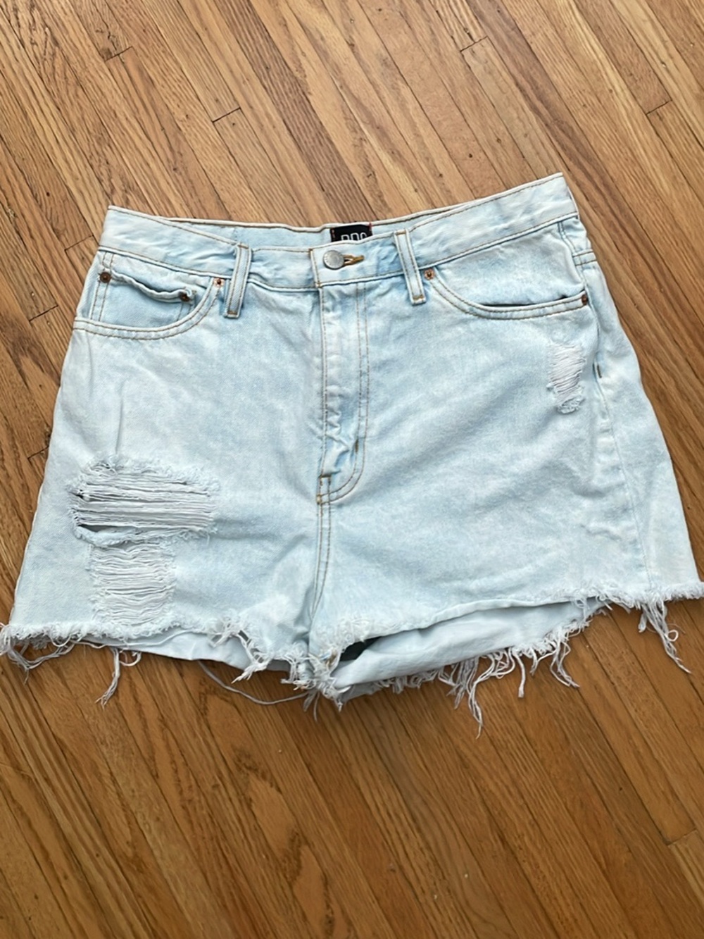 Urban Outfitters BDG Girlfriend High Rise Jean Shorts-Size 29
